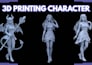 sculpt custom 3d characters and figurines for 3d printing